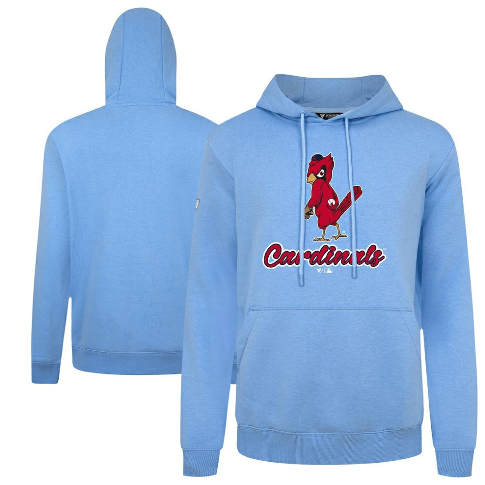 St. Louis Cardinals Levelwear Seeing Red Podium Pullover Hoodie | MLB Online