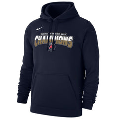 Paris Saint-Germain 2025 Champions League Winners Club Pullover Hoodie Navy - Nike