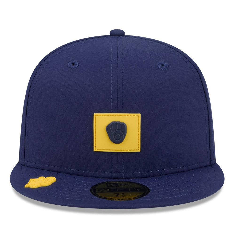 Milwaukee Brewers New Era 2026 Clubhouse 59FIFTY Fitted Hat | MLB For sale