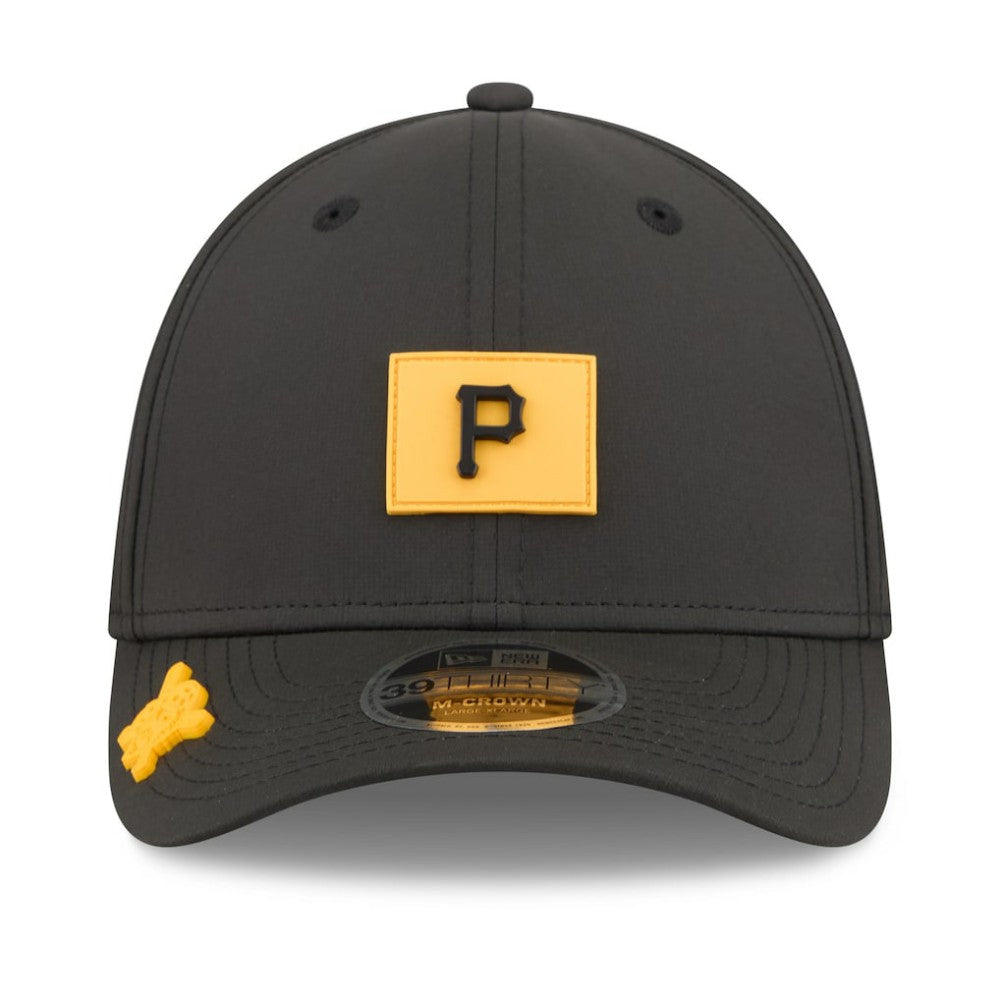 Pittsburgh Pirates New Era 2026 Clubhouse M-Crown 39THIRTY Flex Hat | MLB Outlet
