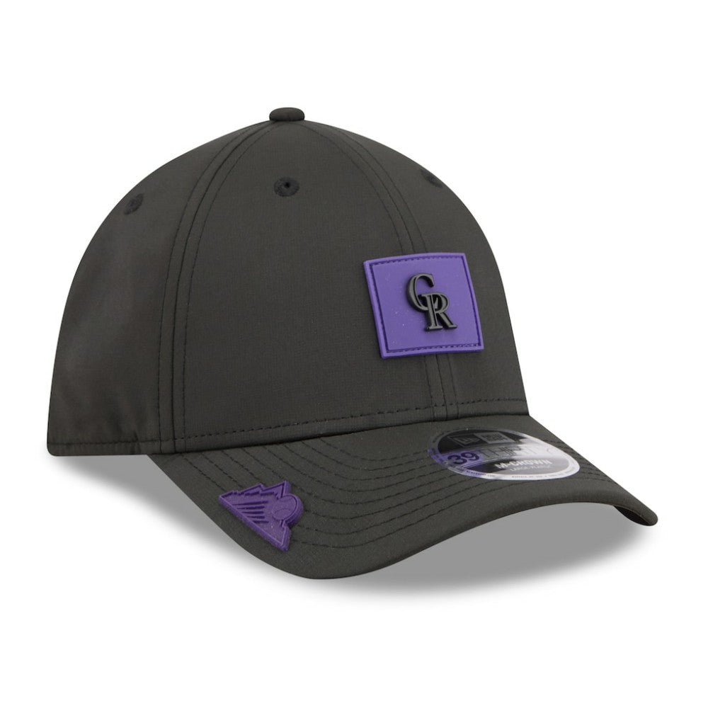 Colorado Rockies New Era 2026 Clubhouse M-Crown 39THIRTY Flex Hat | MLB Outlet