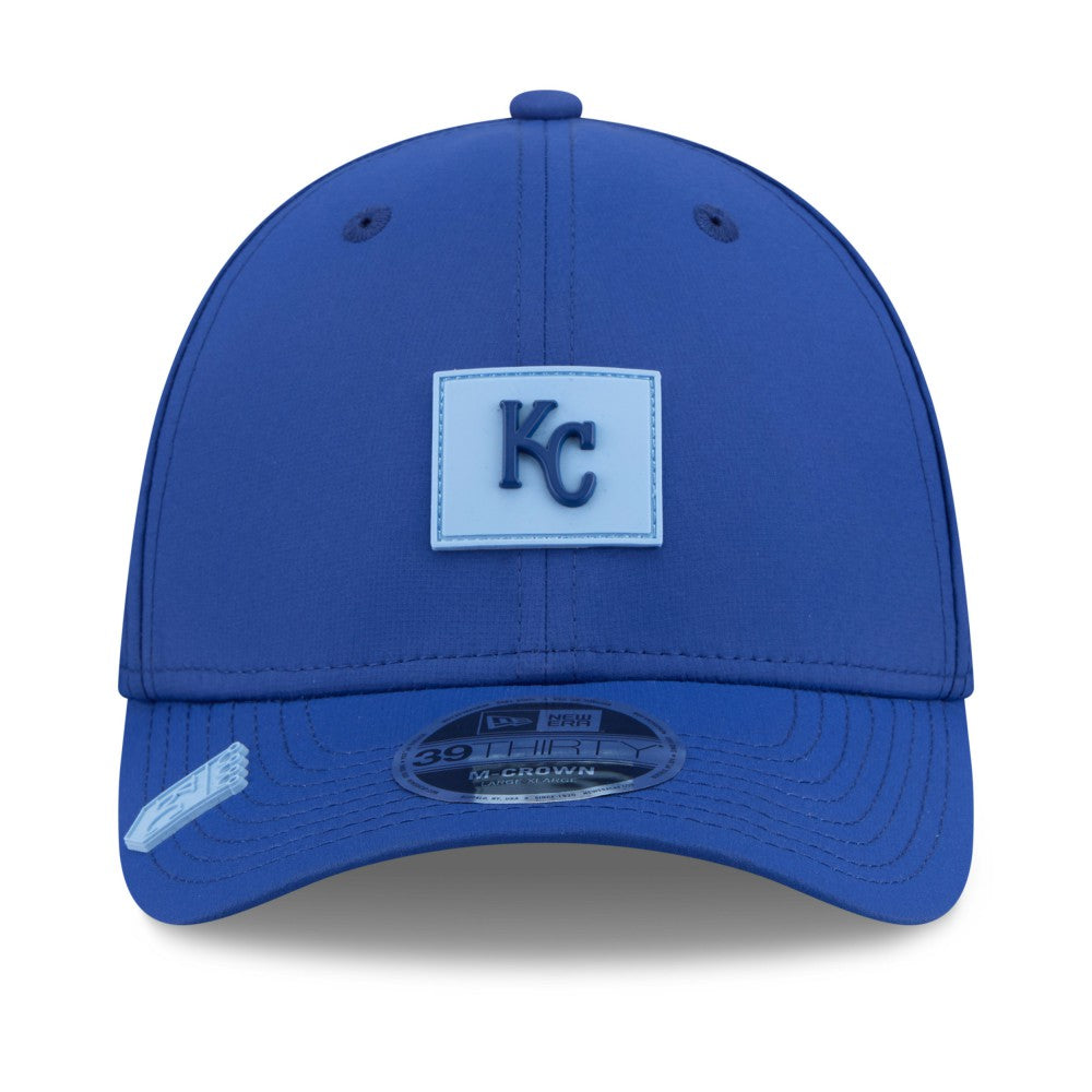 Kansas City Royals New Era 2026 Clubhouse M-Crown 39THIRTY Flex Hat | MLB Outlet