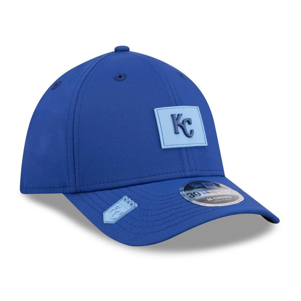 Kansas City Royals New Era 2026 Clubhouse M-Crown 39THIRTY Flex Hat | MLB Outlet