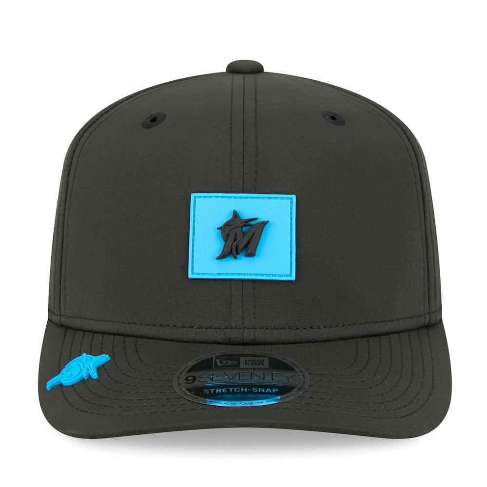 Miami Marlins New Era 2026 Clubhouse 9SEVENTY Adjustable Hat | MLB Outlet