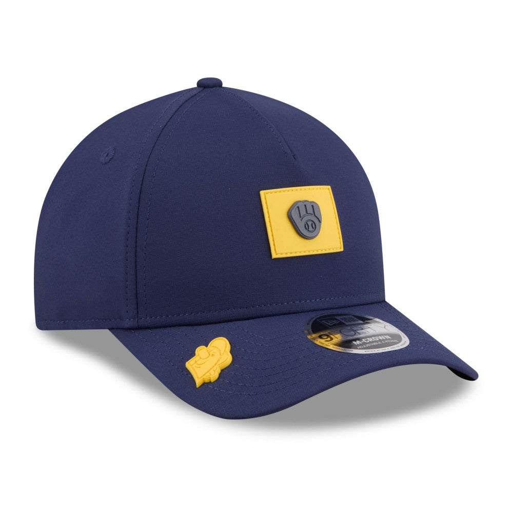 Milwaukee Brewers New Era 2026 Clubhouse 9FORTY A-Frame Adjustable Hat | MLB US
