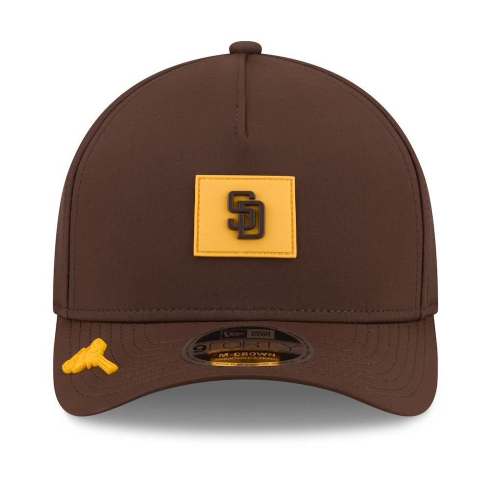 San Diego Padres New Era 2026 Clubhouse 9FORTY A-Frame Adjustable Hat | MLB Online