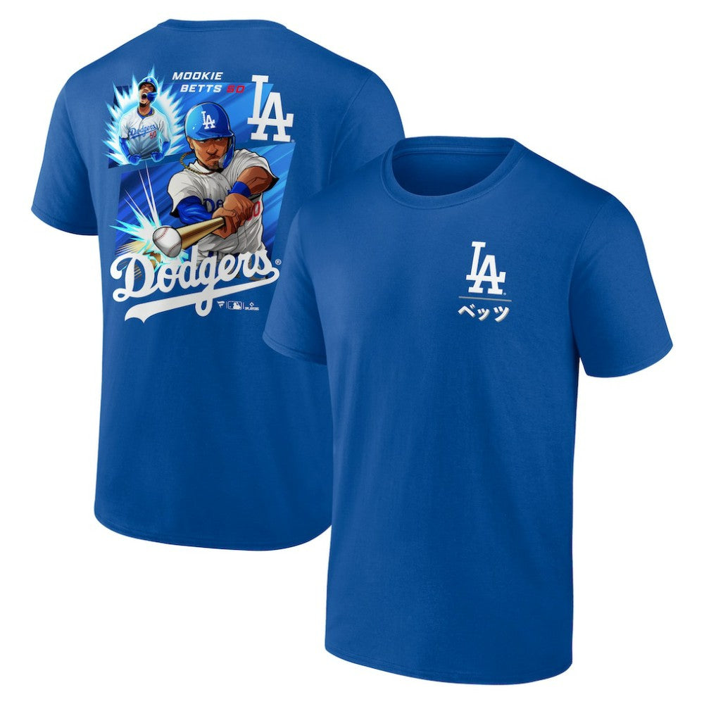 Mookie Betts Los Angeles Dodgers Anime Graphic T-Shirt | MLB Shop