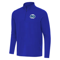 Seattle Seahawks  Antigua 50th Season Intent Quarter-Zip Pullover