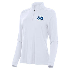 Seattle Seahawks  Antigua Women's 50th Season Intent Quarter-Zip Pullover
