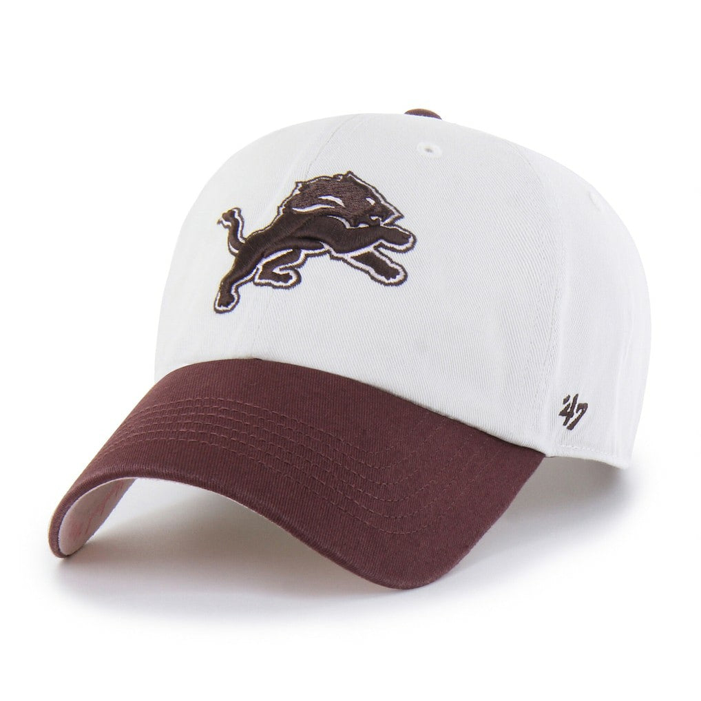 Detroit Lions 47 brand '47 Unisex Love Letter Clean Up Adjustable Hat