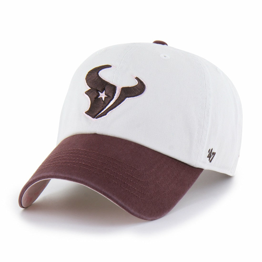 Houston Texans 47 brand '47 Unisex Love Letter Clean Up Adjustable Hat