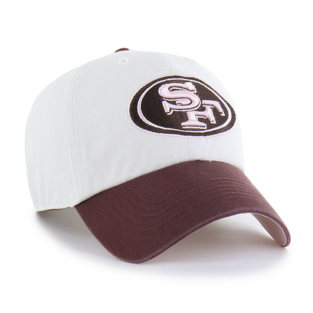 San Francisco 49ers 47 brand '47 Unisex Love Letter Clean Up Adjustable Hat