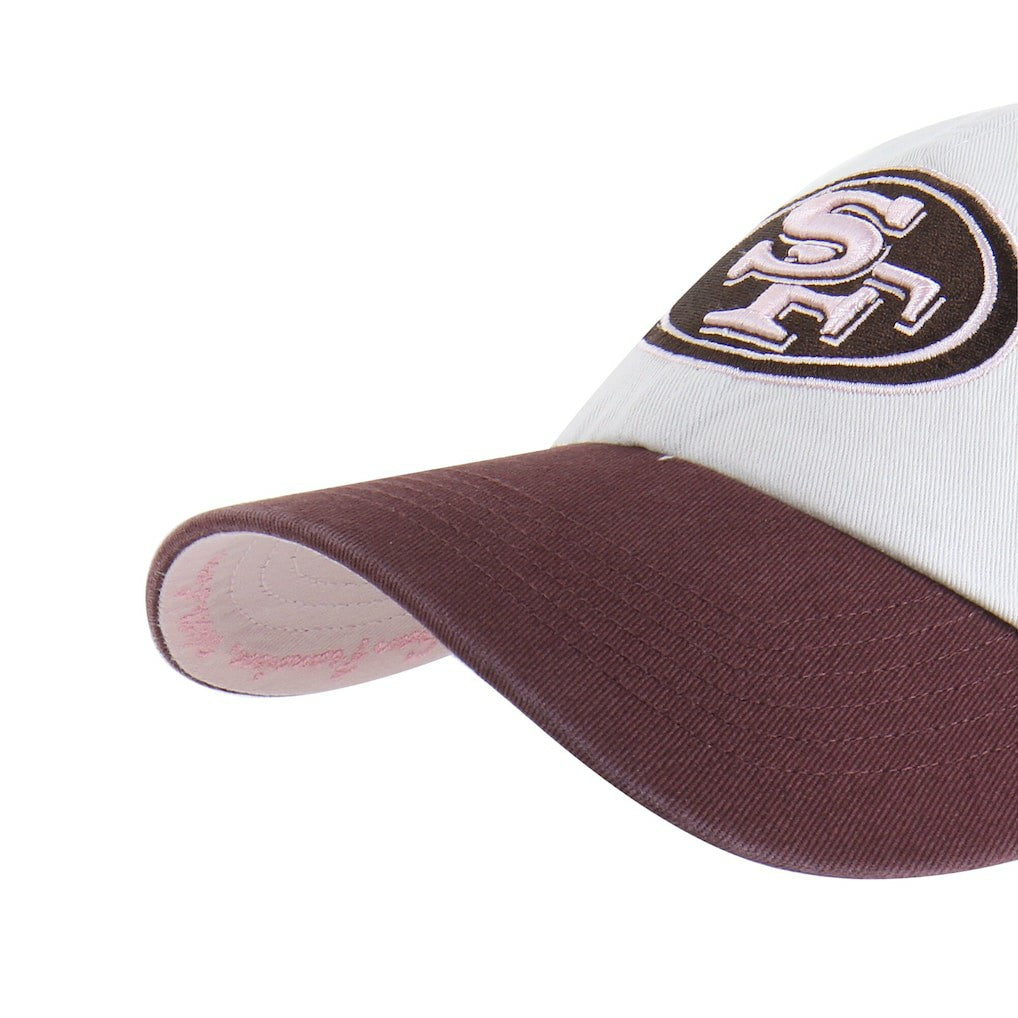 San Francisco 49ers 47 brand '47 Unisex Love Letter Clean Up Adjustable Hat