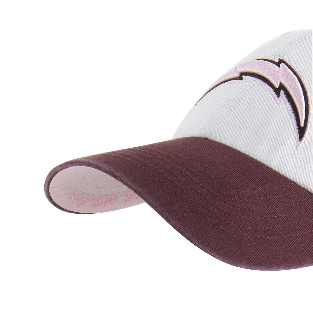Los Angeles Chargers 47 brand '47 Unisex Love Letter Clean Up Adjustable Hat