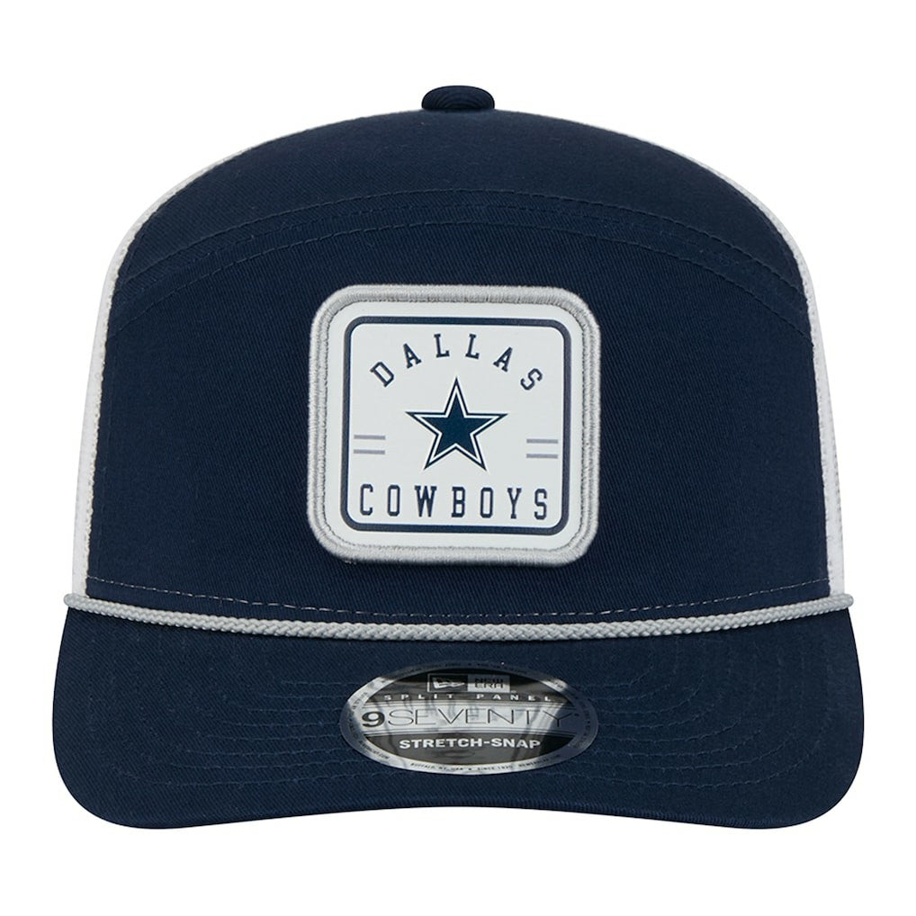 Dallas Cowboys New Era Quick Strike Split Panel 9SEVENTY Stretch-Snap Trucker Hat