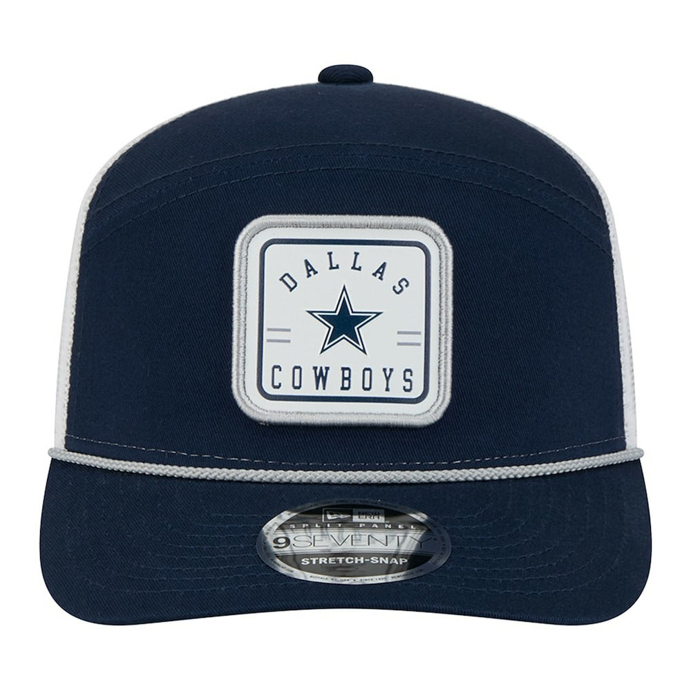 Dallas Cowboys New Era Quick Strike Split Panel 9SEVENTY Stretch-Snap Trucker Hat