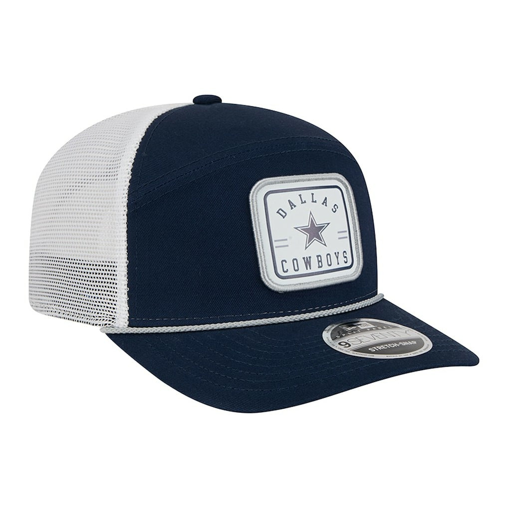 Dallas Cowboys New Era Quick Strike Split Panel 9SEVENTY Stretch-Snap Trucker Hat