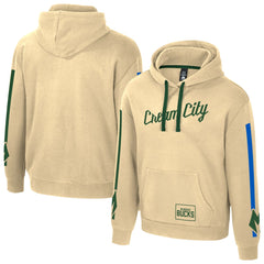 Milwaukee Bucks Stadium Essentials Unisex 2025/26 City Edition City Star Hoodie New