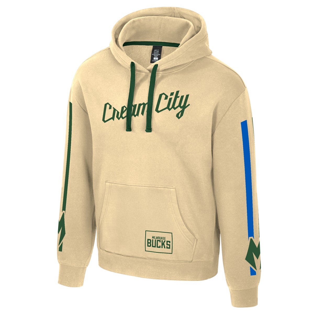 Milwaukee Bucks Stadium Essentials Unisex 2025/26 City Edition City Star Hoodie New