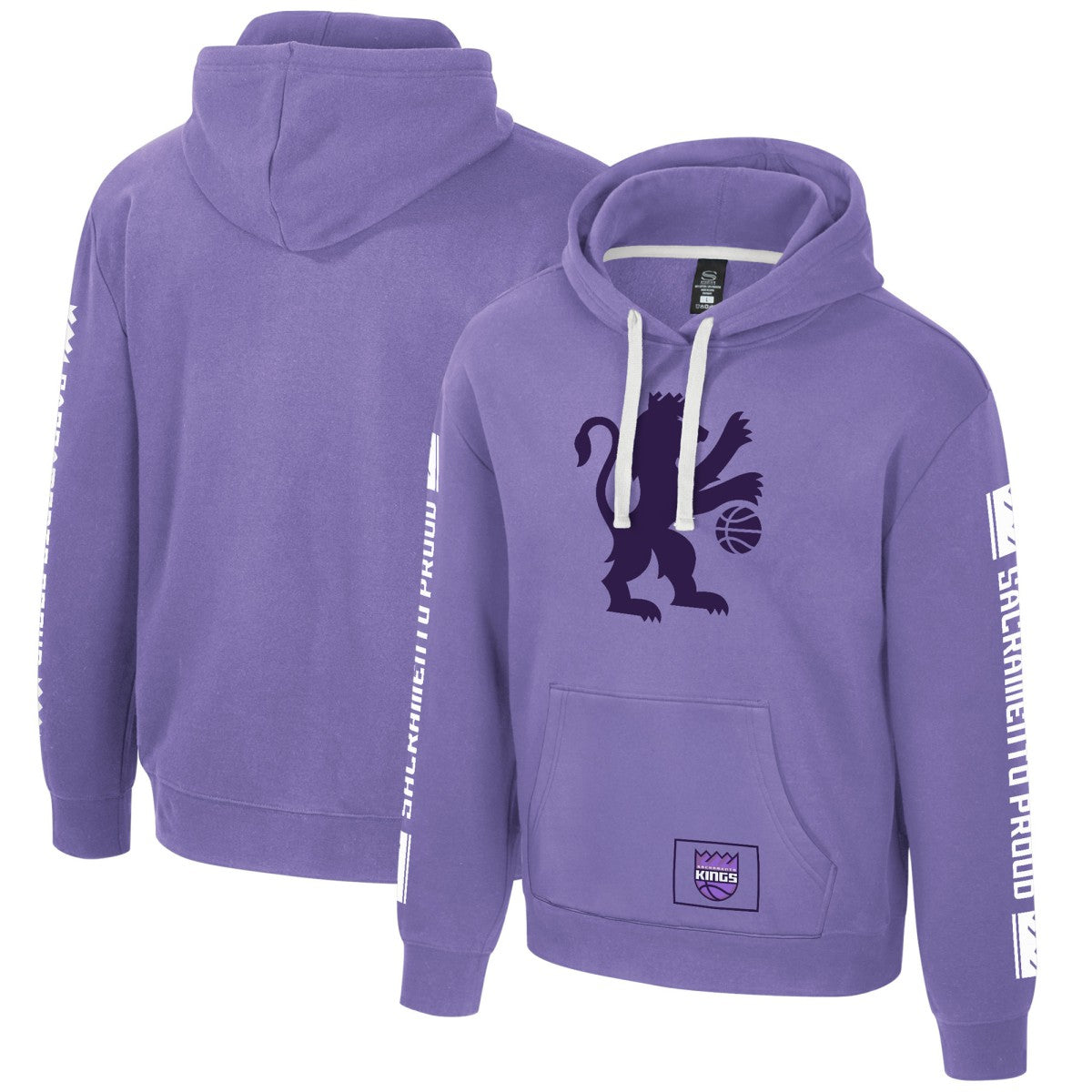 Sacramento Kings Stadium Essentials Unisex 2025/26 City Edition City Star Hoodie On Sale