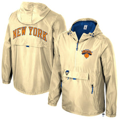 New York Knicks Stadium Essentials Unisex 2025/26 City Edition Compete Quarter-Zip Hoodie Jacket New