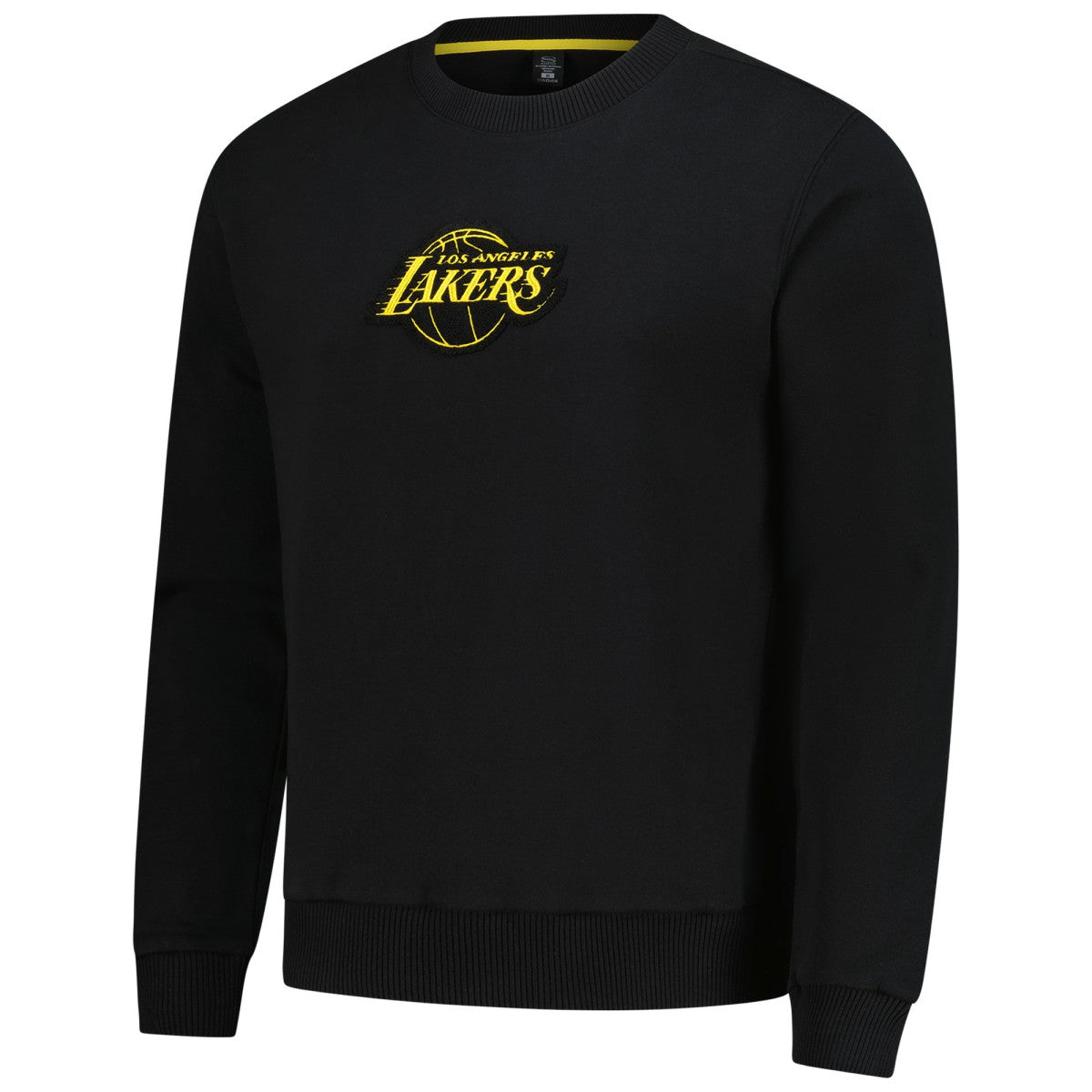 Los Angeles Lakers Stadium Essentials Unisex Club Level Chenille Sweatshirt New