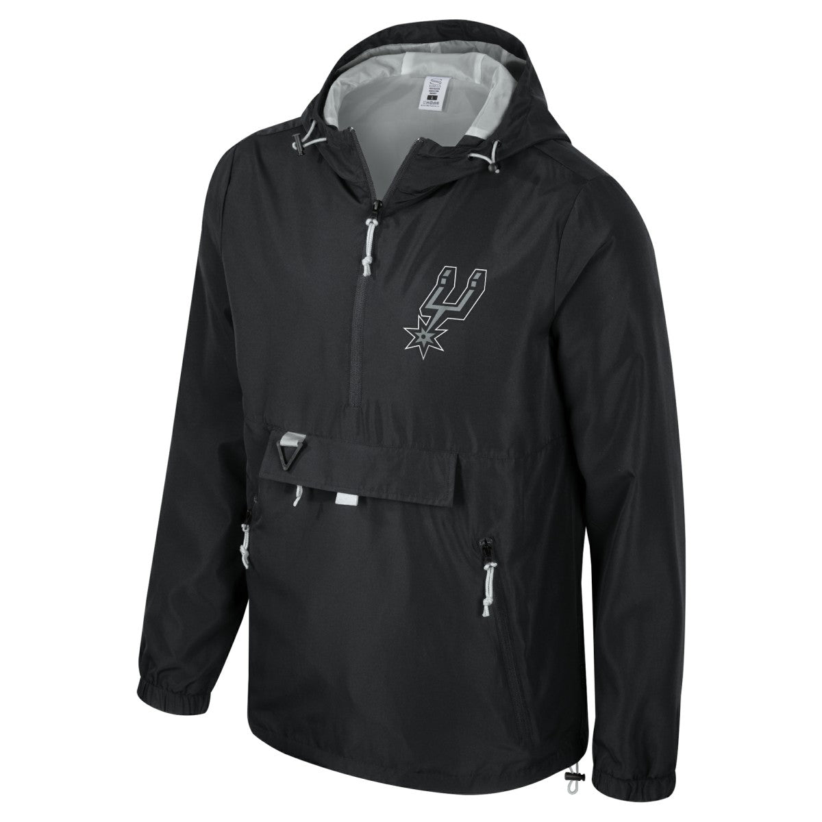 San Antonio Spurs Stadium Essentials Unisex Compete Quarter-Zip Hoodie Jacket Discount