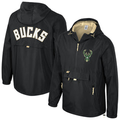 Milwaukee Bucks Stadium Essentials Unisex Compete Quarter-Zip Hoodie Jacket Discount