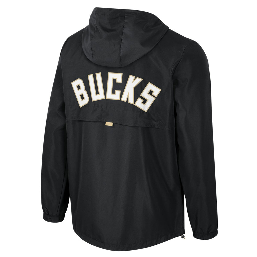 Milwaukee Bucks Stadium Essentials Unisex Compete Quarter-Zip Hoodie Jacket Discount