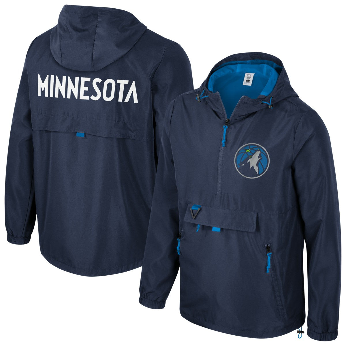 Minnesota Timberwolves Stadium Essentials Unisex Compete Quarter-Zip Hoodie Jacket Online