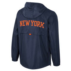 New York Knicks Stadium Essentials Unisex Compete Quarter-Zip Hoodie Jacket Discount