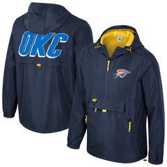 Oklahoma City Thunder Stadium Essentials Unisex Compete Quarter-Zip Hoodie Jacket Discount