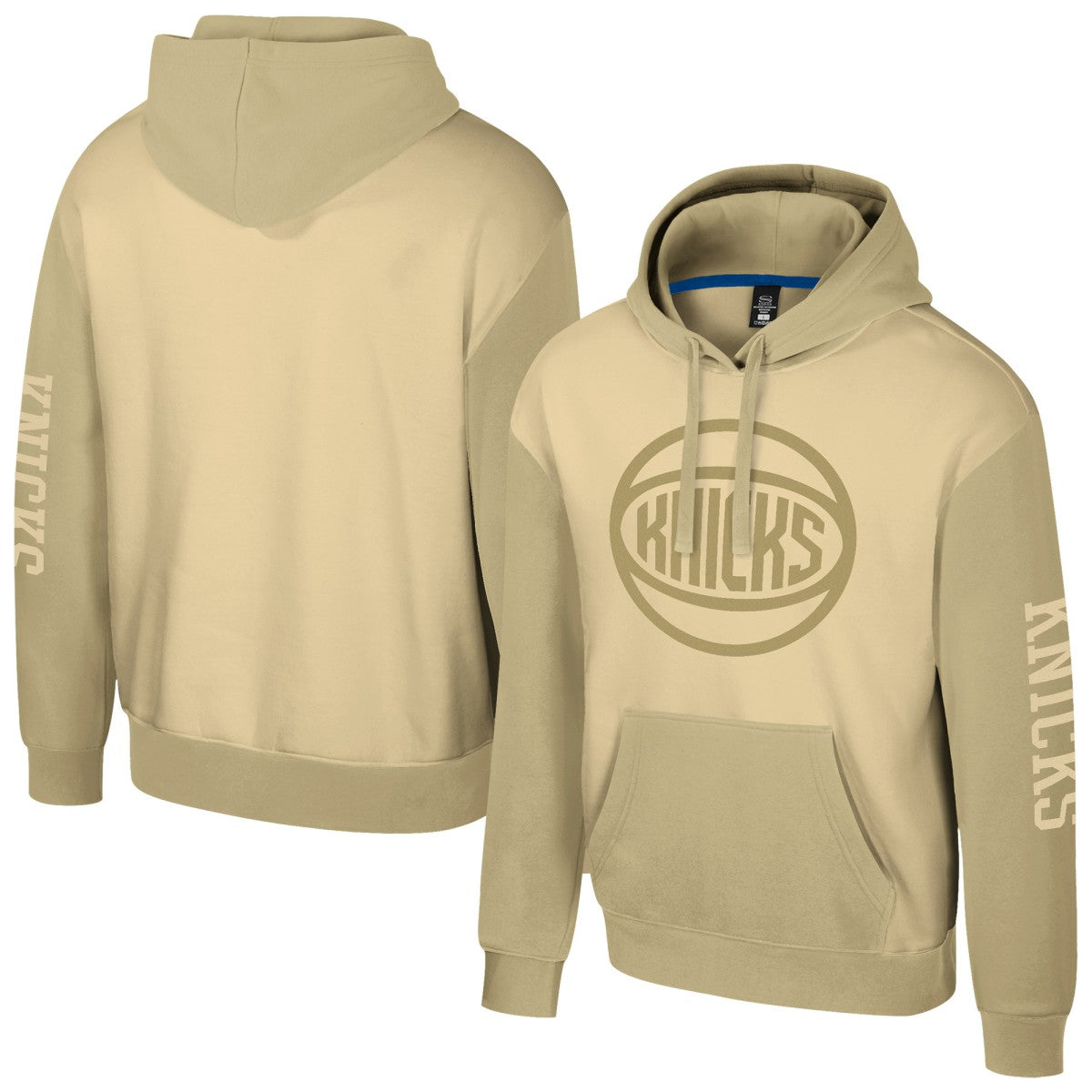 New York Knicks Stadium Essentials Unisex Rafters Burst Hoodie On Sale
