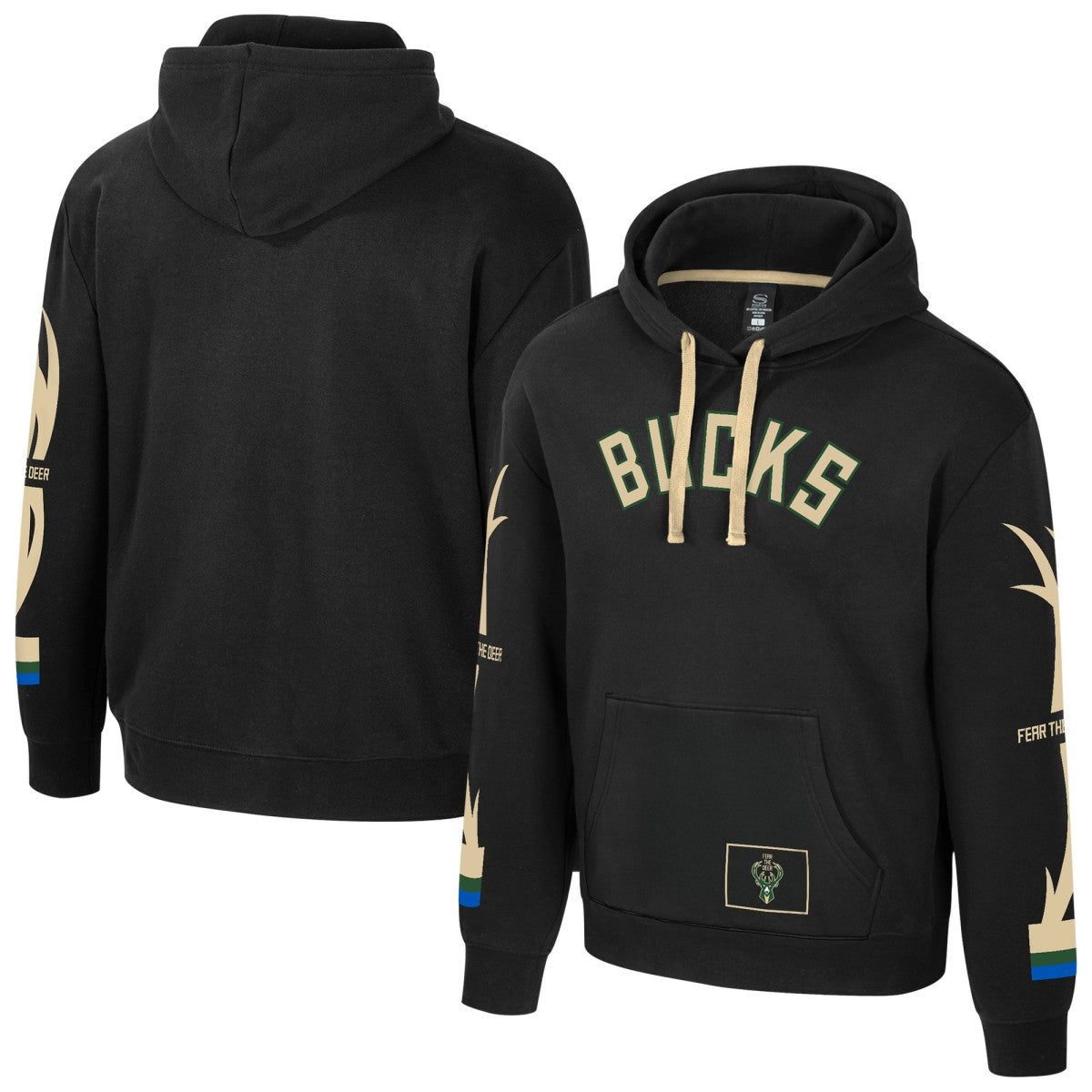 Milwaukee Bucks Stadium Essentials Unisex City Star Hoodie For Sale