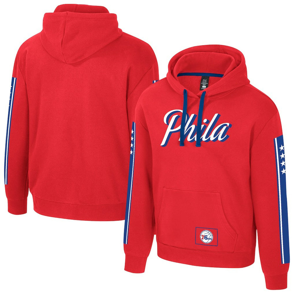 Philadelphia 76ers Stadium Essentials Unisex City Star Hoodie New