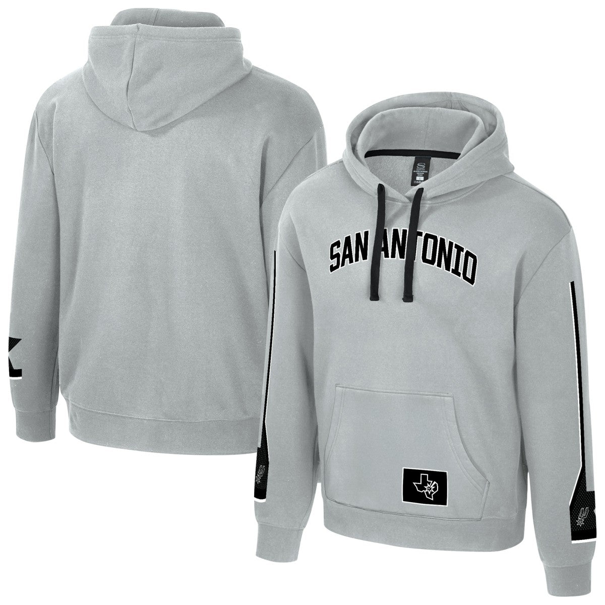 San Antonio Spurs Stadium Essentials Unisex City Star Hoodie For Sale
