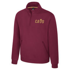 Cleveland Cavaliers Stadium Essentials Unisex Varsity Trainer Quarter-Zip Pullover sale On Sale