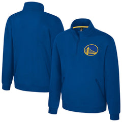 Golden State Warriors Stadium Essentials Unisex Varsity Trainer Quarter-Zip Pullover sale Discount