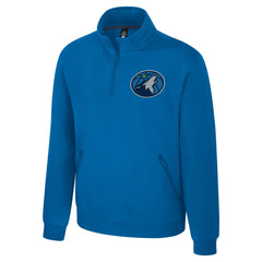 Minnesota Timberwolves Stadium Essentials Unisex Varsity Trainer Quarter-Zip Pullover Online
