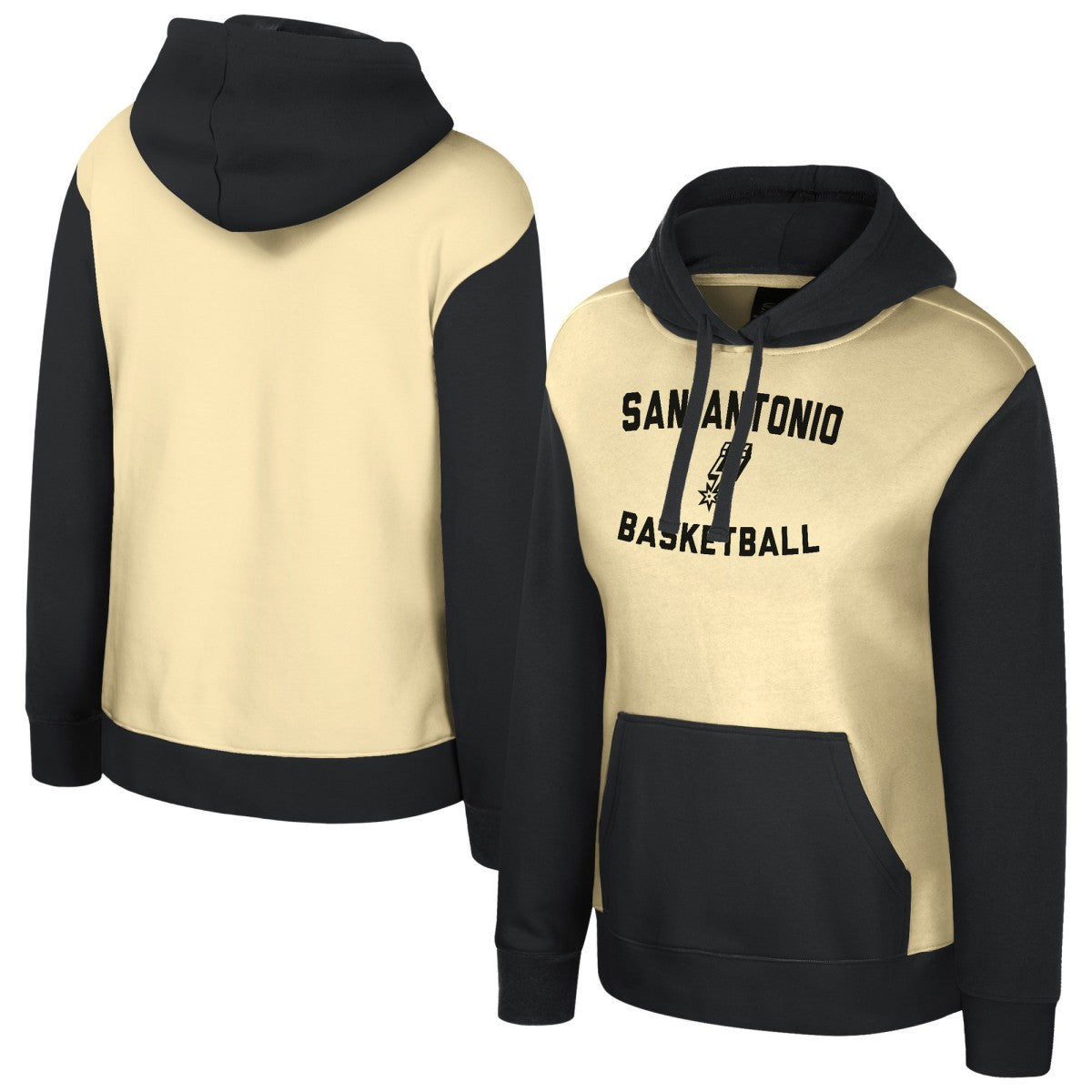 San Antonio Spurs Stadium Essentials Women's Rafters Road Trip Hoodie New