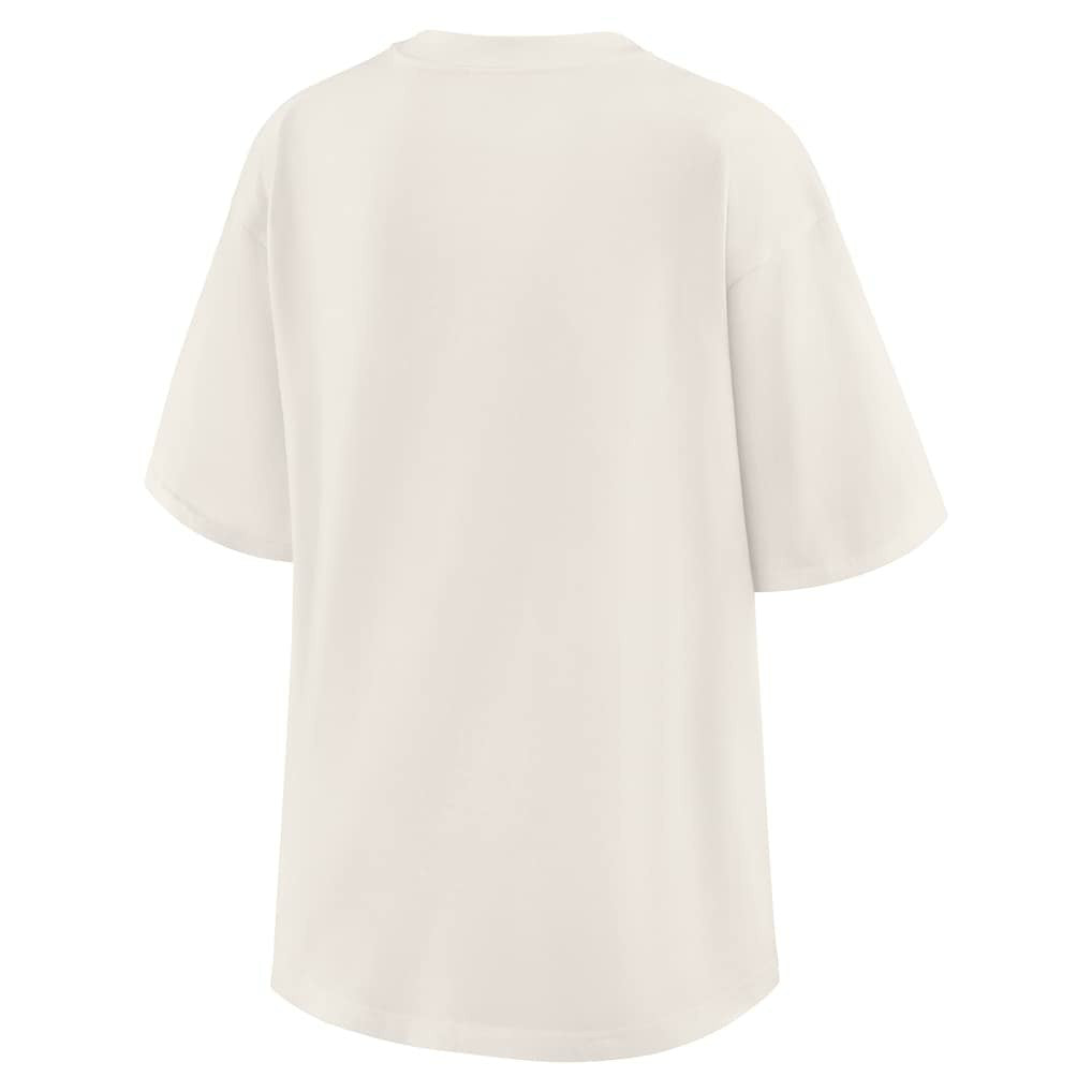 New York Knicks WEAR by Erin Andrews Women's Ball Boyfriend T-Shirt For Sale