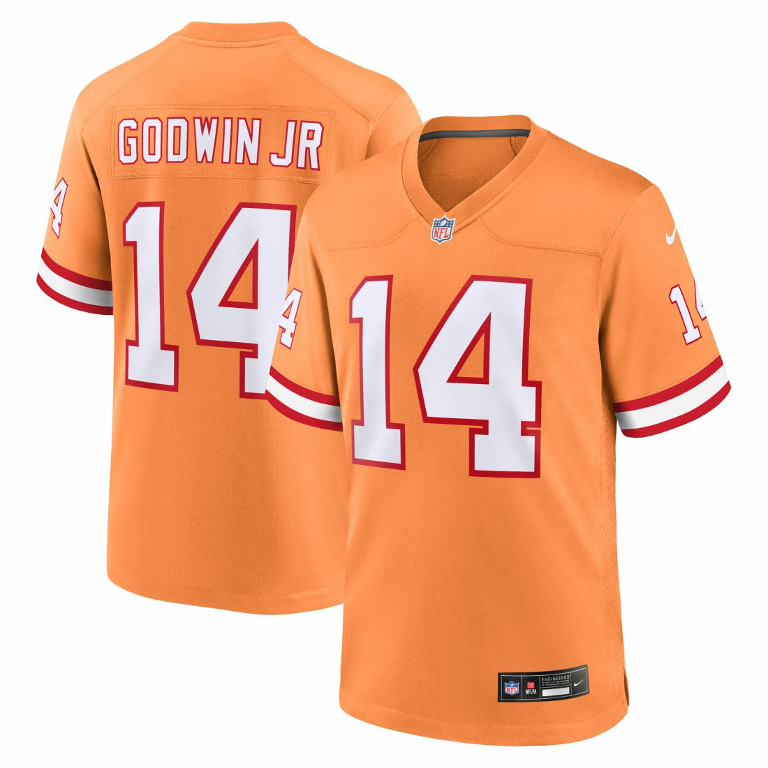 Tampa Bay Buccaneers Nike Chris Godwin Jr.  Alternate Game Player Jersey