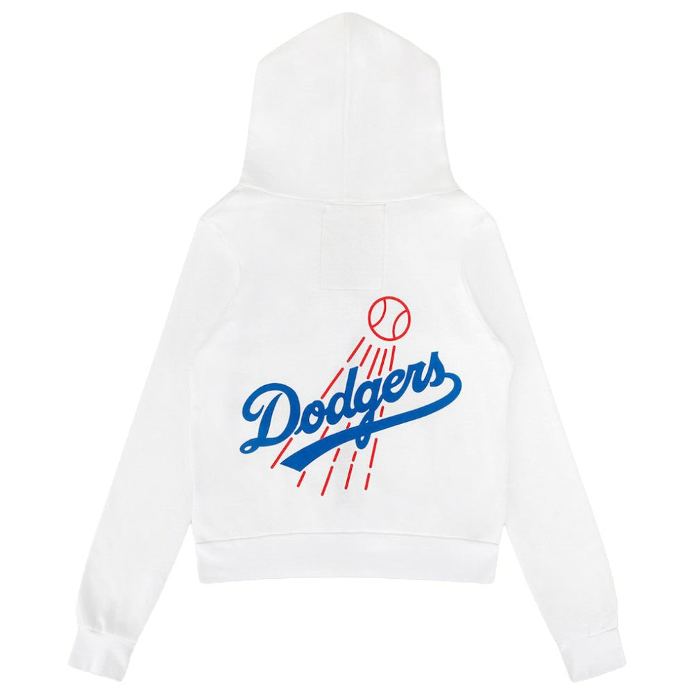 Los Angeles Dodgers Aviator Nation x MLB Unisex Five-Stripe Tri-Blend Full-Zip Hoodie | MLB New