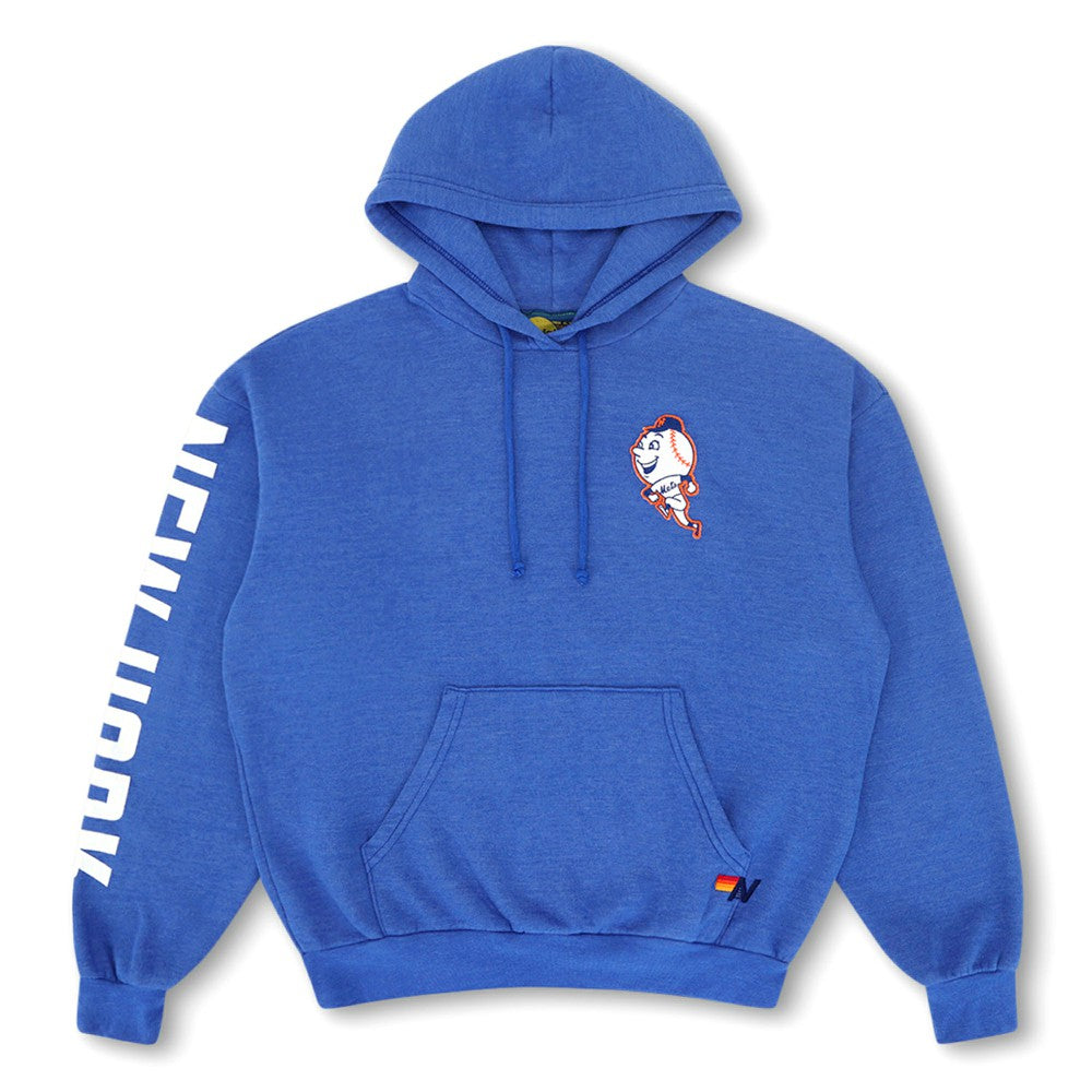 New York Mets Aviator Nation x MLB Unisex Relaxed Tri-Blend Hoodie | MLB New