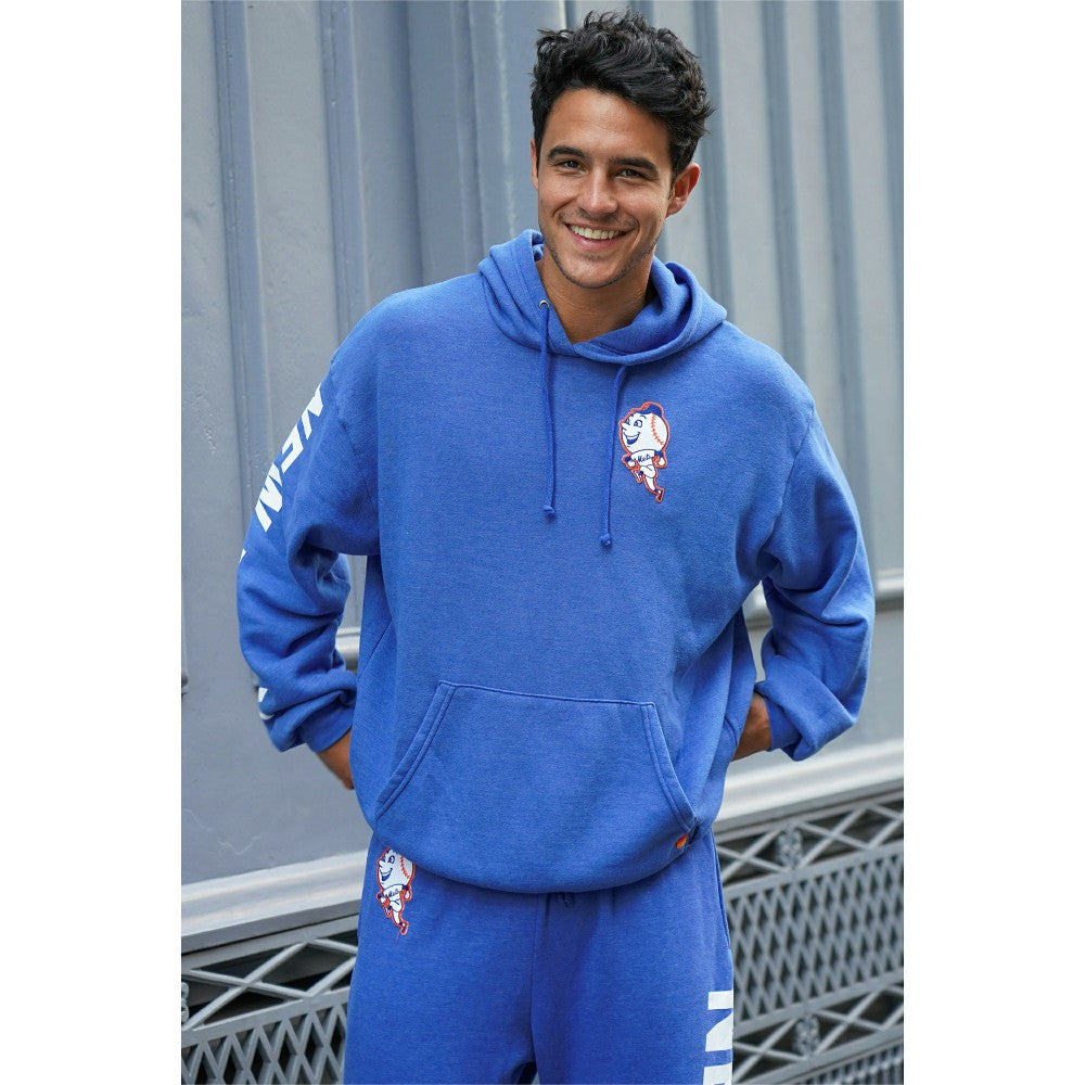 New York Mets Aviator Nation x MLB Unisex Relaxed Tri-Blend Hoodie | MLB New