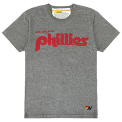 Philadelphia Phillies Aviator Nation x MLB Unisex Bolt Tri-Blend T-Shirt | MLB On Sale