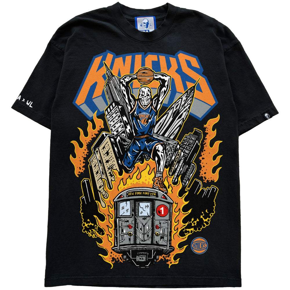 New York Knicks Warren Lotas x Fest Subway T-Shirt On Sale