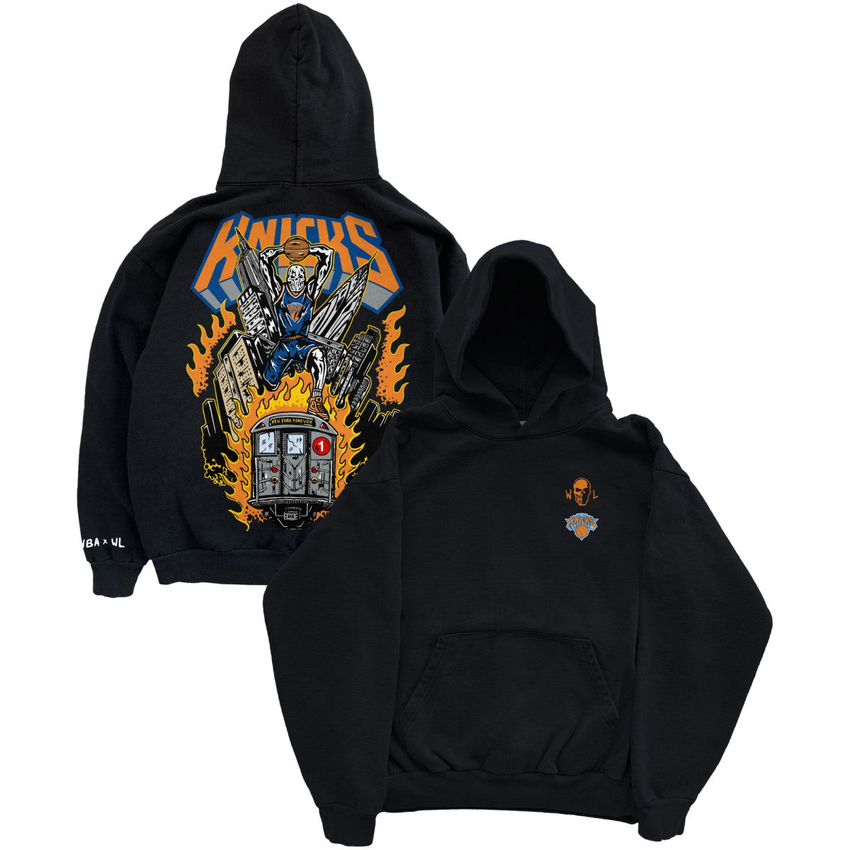 New York Knicks Warren Lotas x Fest Subway Hoodie Discount