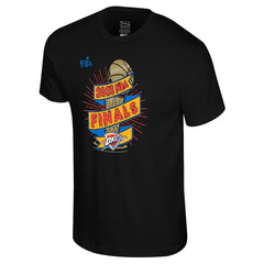 Oklahoma City Thunder Stadium Essentials Unisex 2025 NBA Finals Clutch T-Shirt Outlet