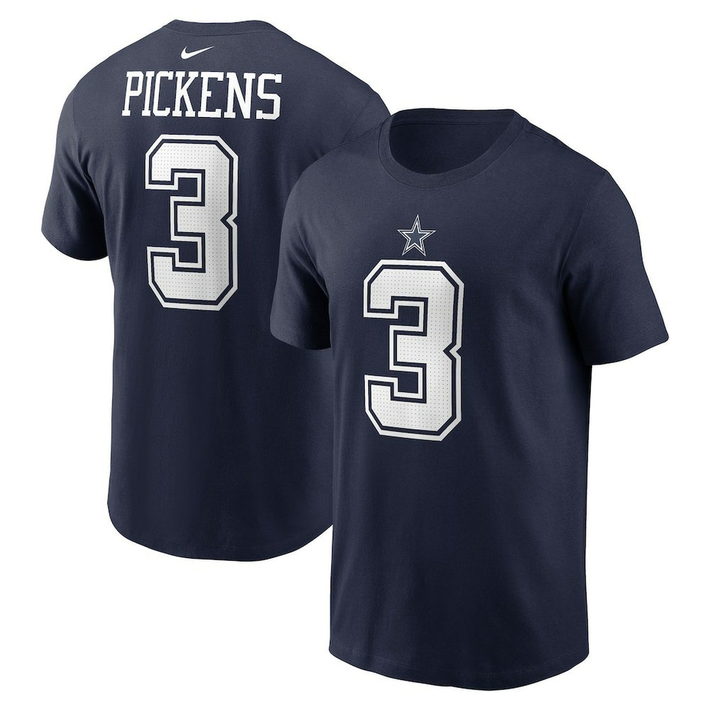 Dallas Cowboys Nike George Pickens  Name & Number T-Shirt